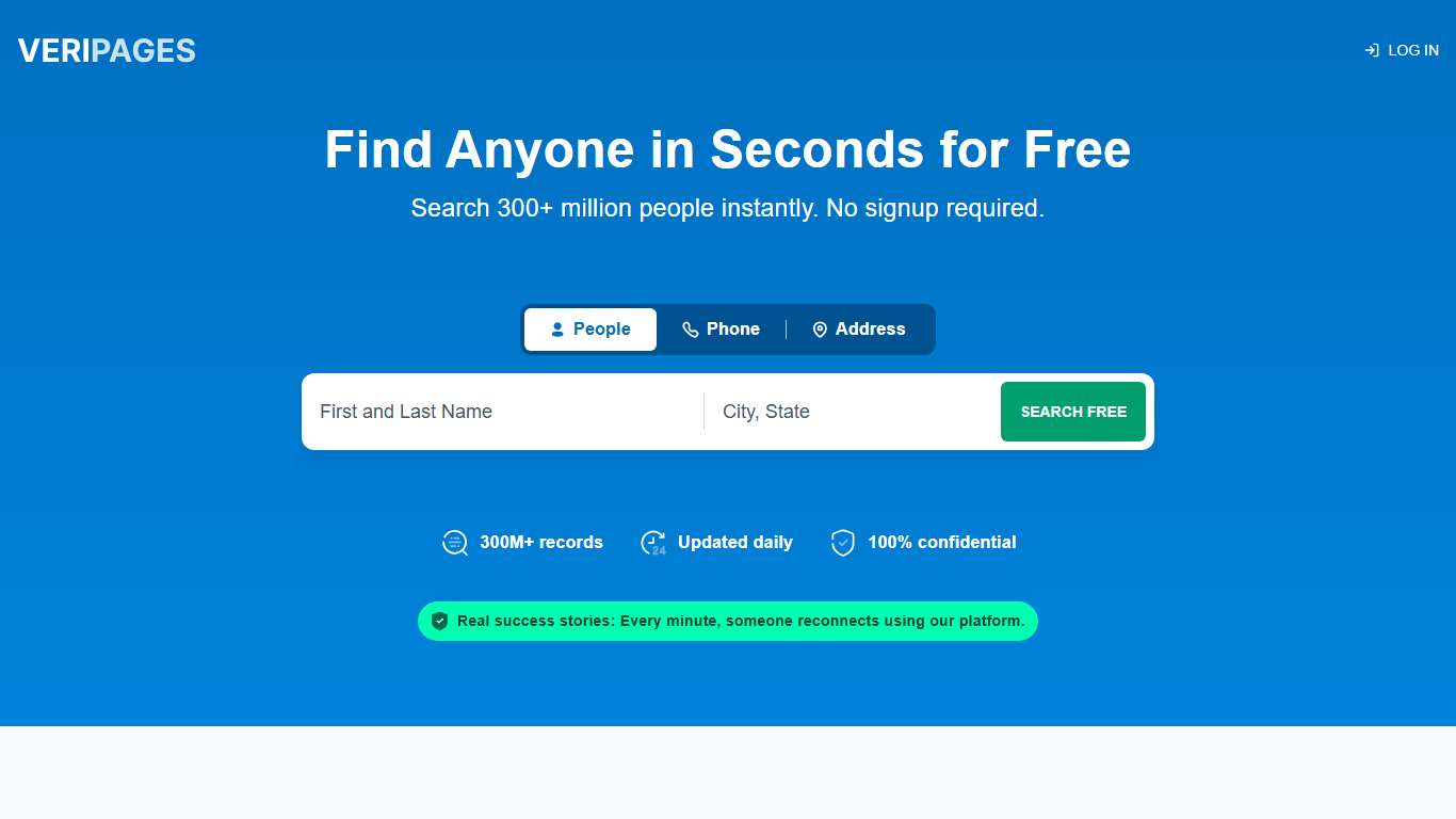 People Search: Find People Easy with VeriPages